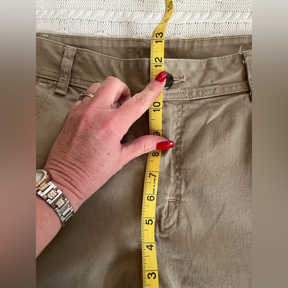 Lee Riders Tan Khaki Cotton Spandex Blend Pants Women’s Size 22W - Picture 11 of 16